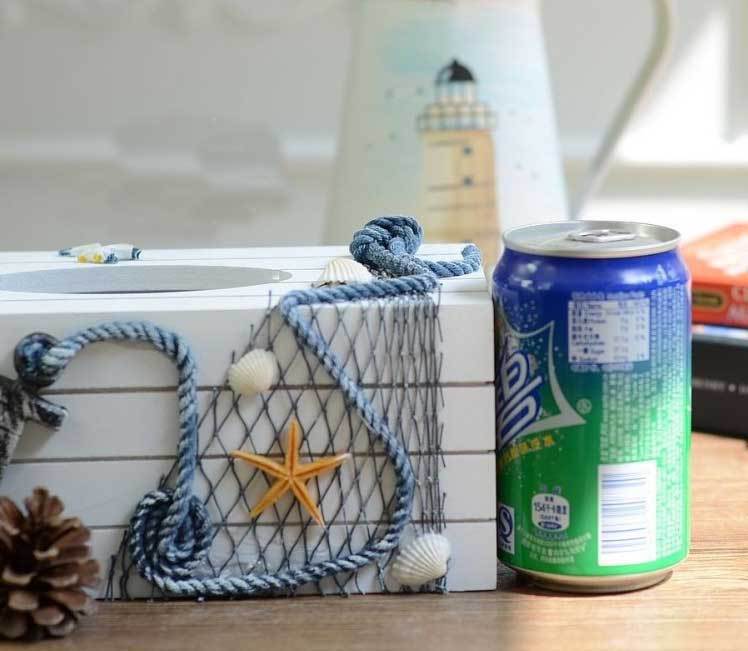 Hôp khăn giấy để bàn bằng gỗ