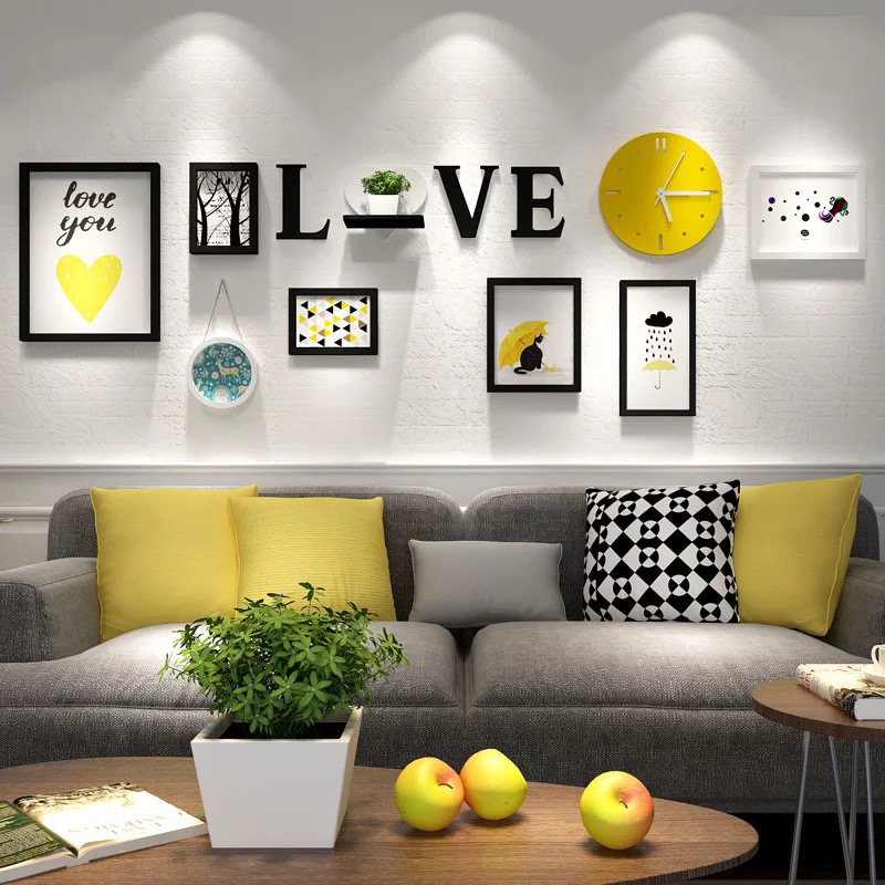 Khung hình treo tường Bộ khung hình Love