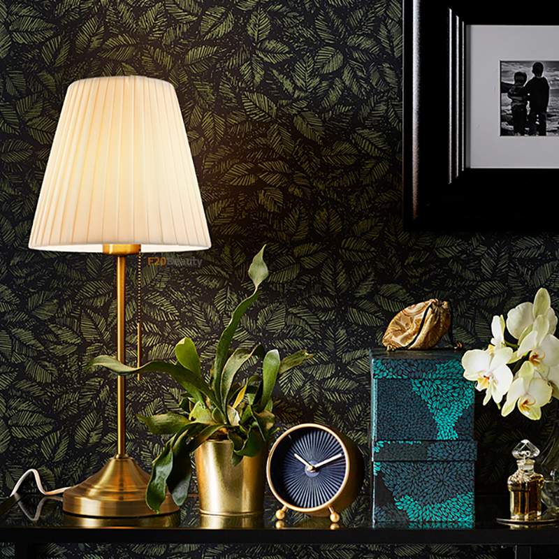 Đèn ngủ đẹp để bàn Asahi cao cấp phong cách Bắc Âu