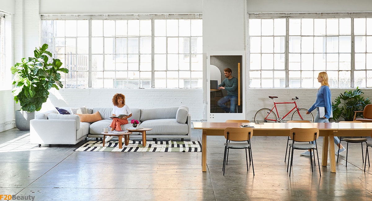 Cây hoa giả trang trí phòng khách đúng phong thủy