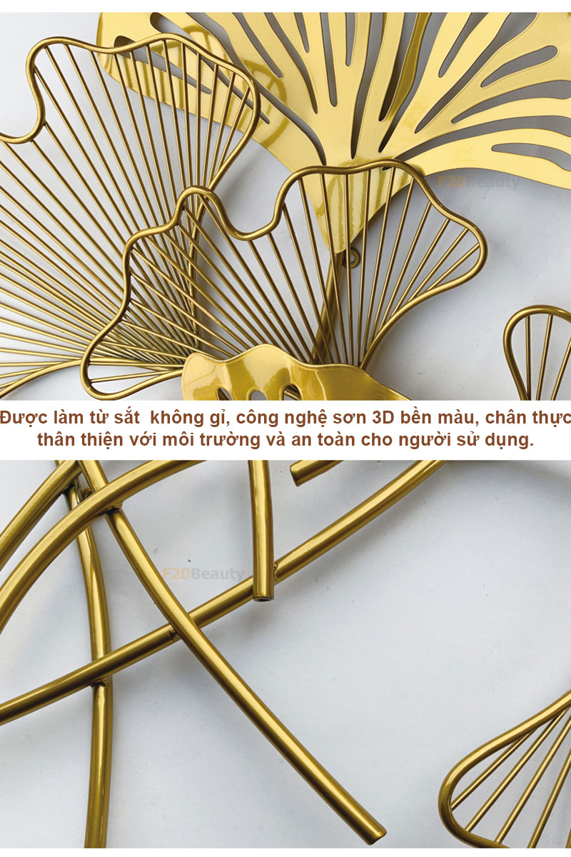 Tranh lá Ginkgo Golden