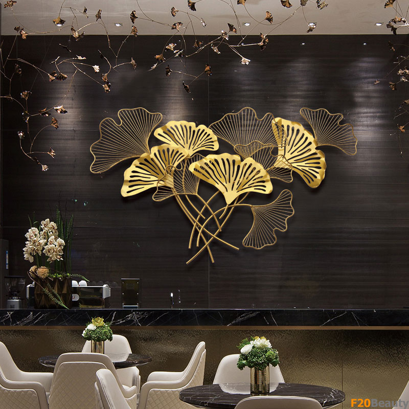 Tranh lá Ginkgo Golden