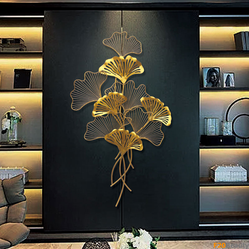 Tranh lá Ginkgo bạch quả