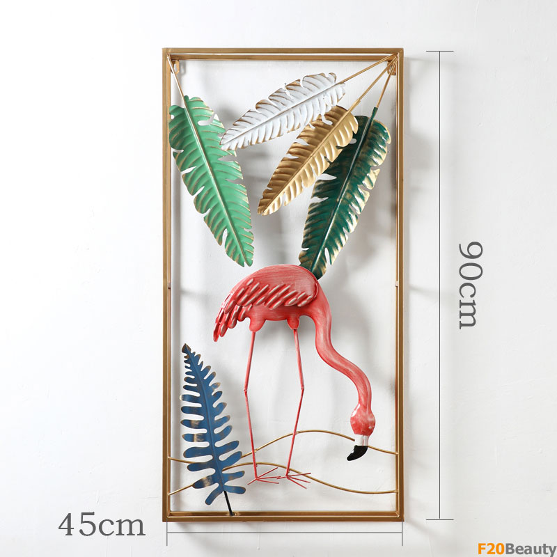 Tranh sắt hồng hạc