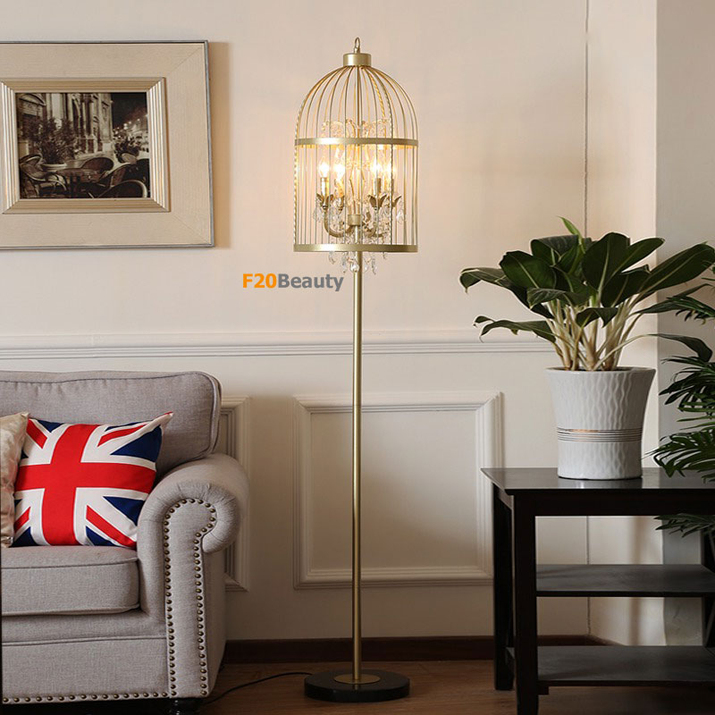 Đèn cây đứng trang trí nội thất