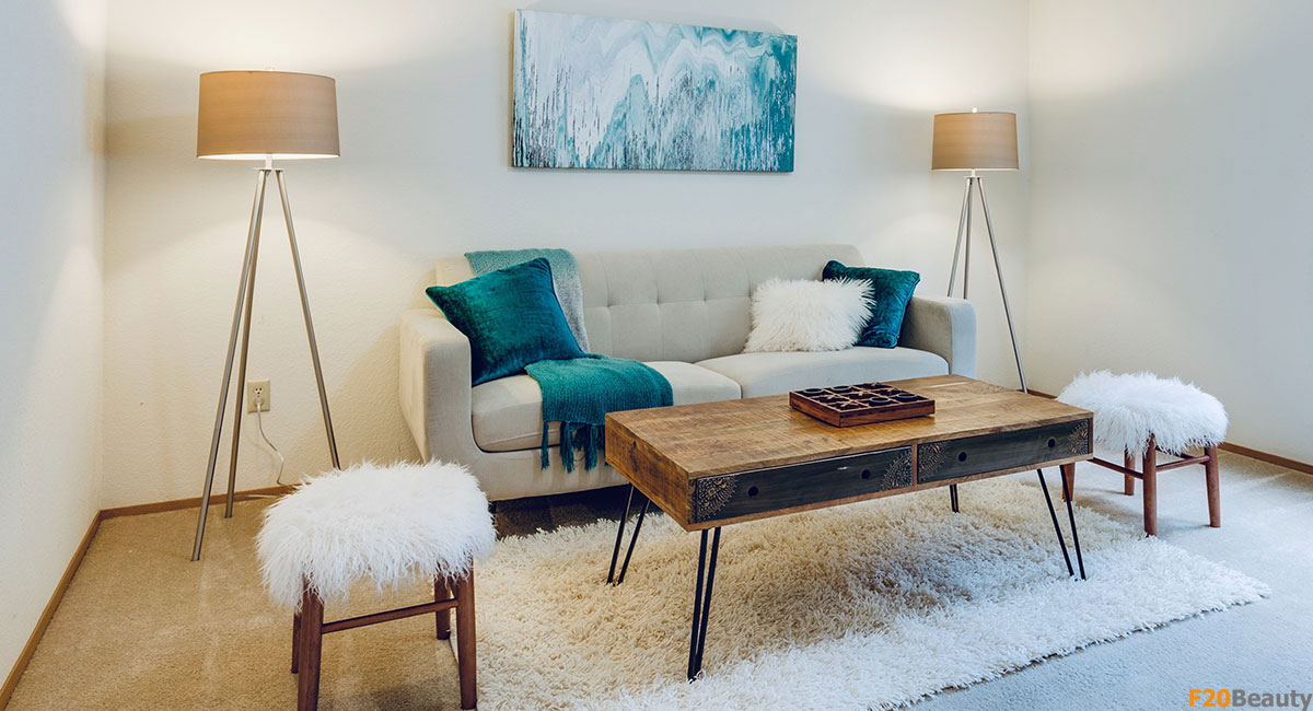 Đèn cây đứng trang trí nội thất