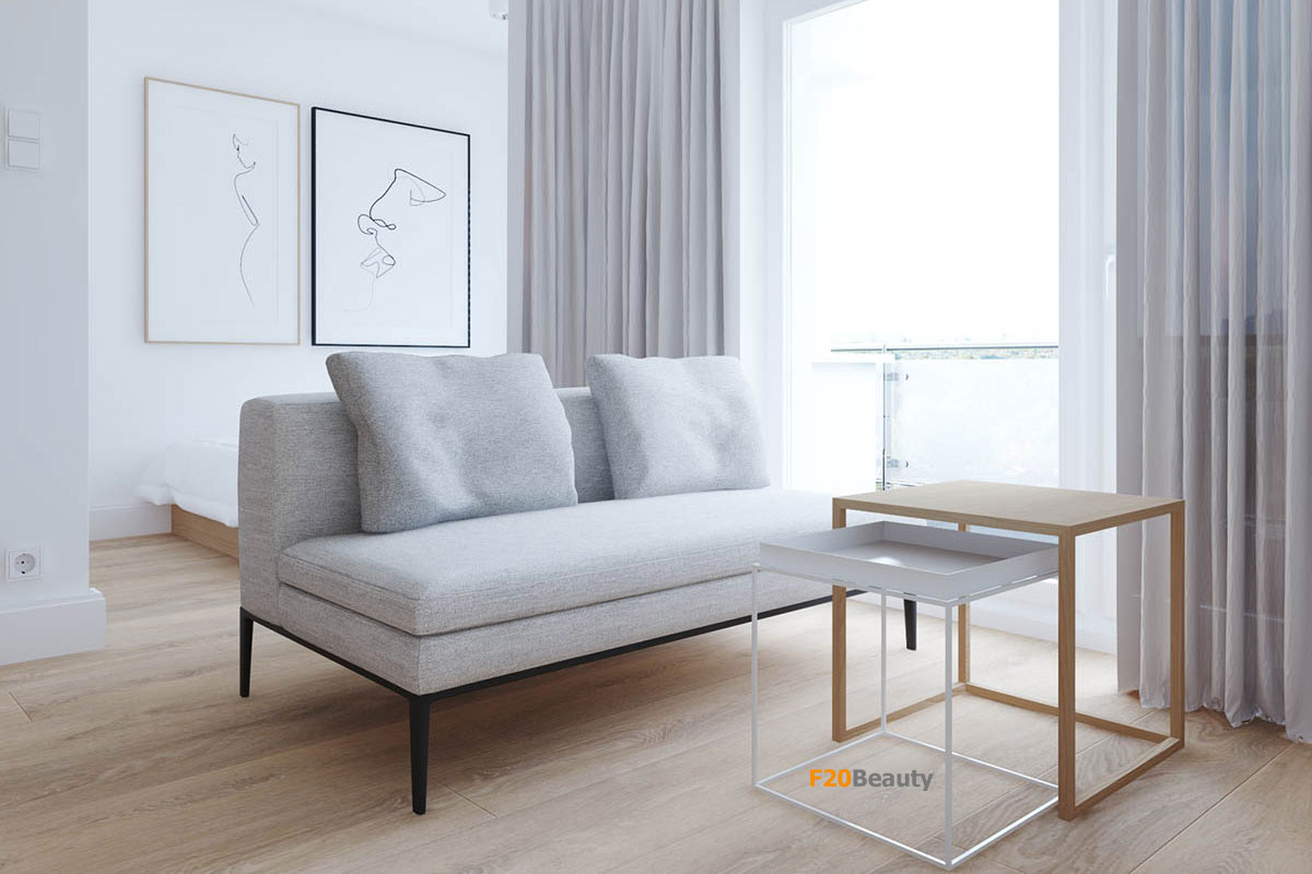 Bố trí phòng khách tiết kiệm không gian