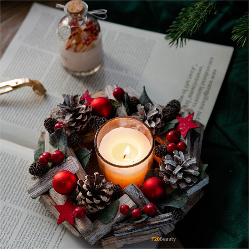 Chân nến sự kiện giáng sinh