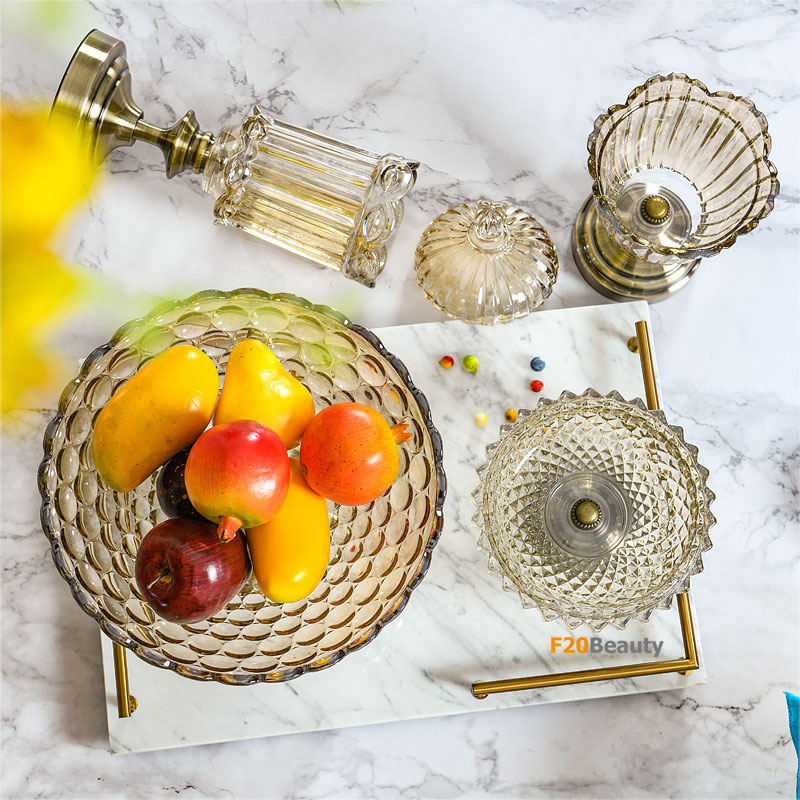 Bộ thủy tinh Holis trang trí