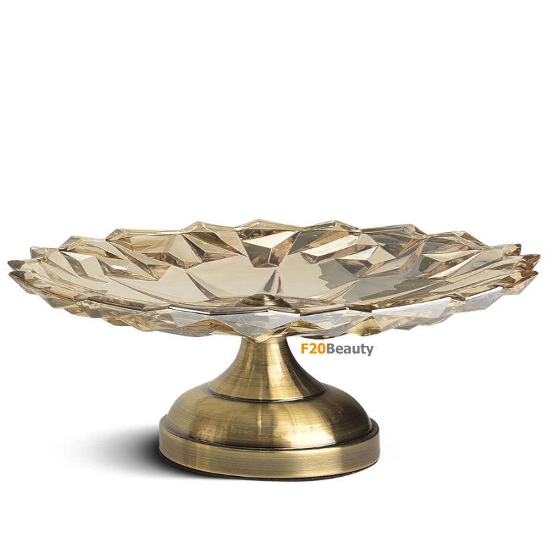 Khay thủy tinh diamond