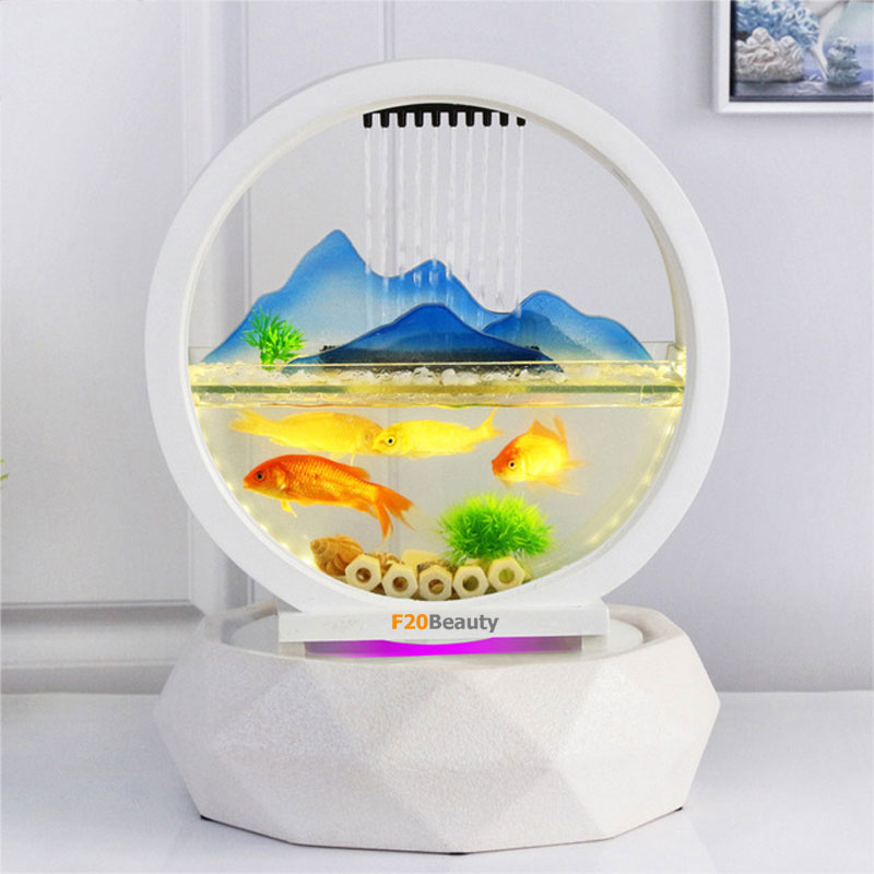 Bể cá mini phong thủy