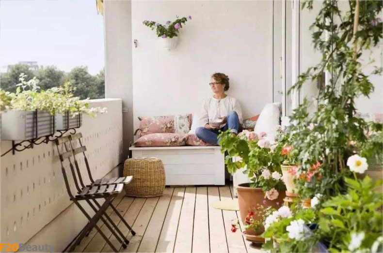 Thiết kế trang trí ban công chung cư với diện tích nhỏ 3m2