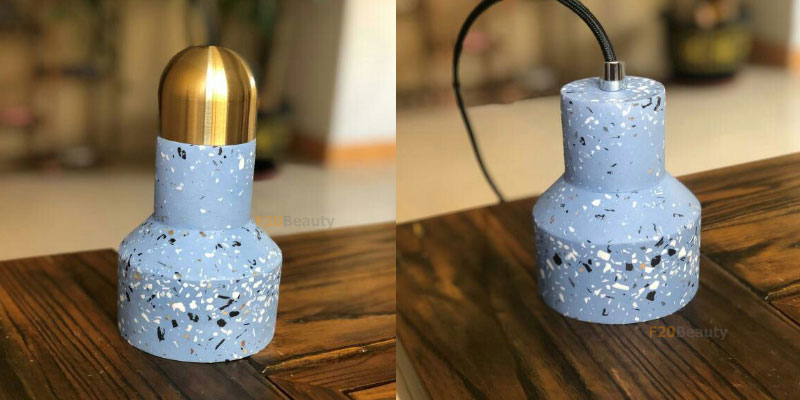 Chi tiết đèn thả trần Macaron hiện đại