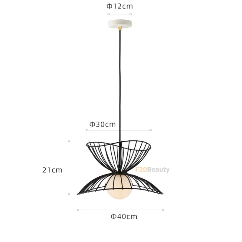 Đèn treo thả trần phong cách hiện đại