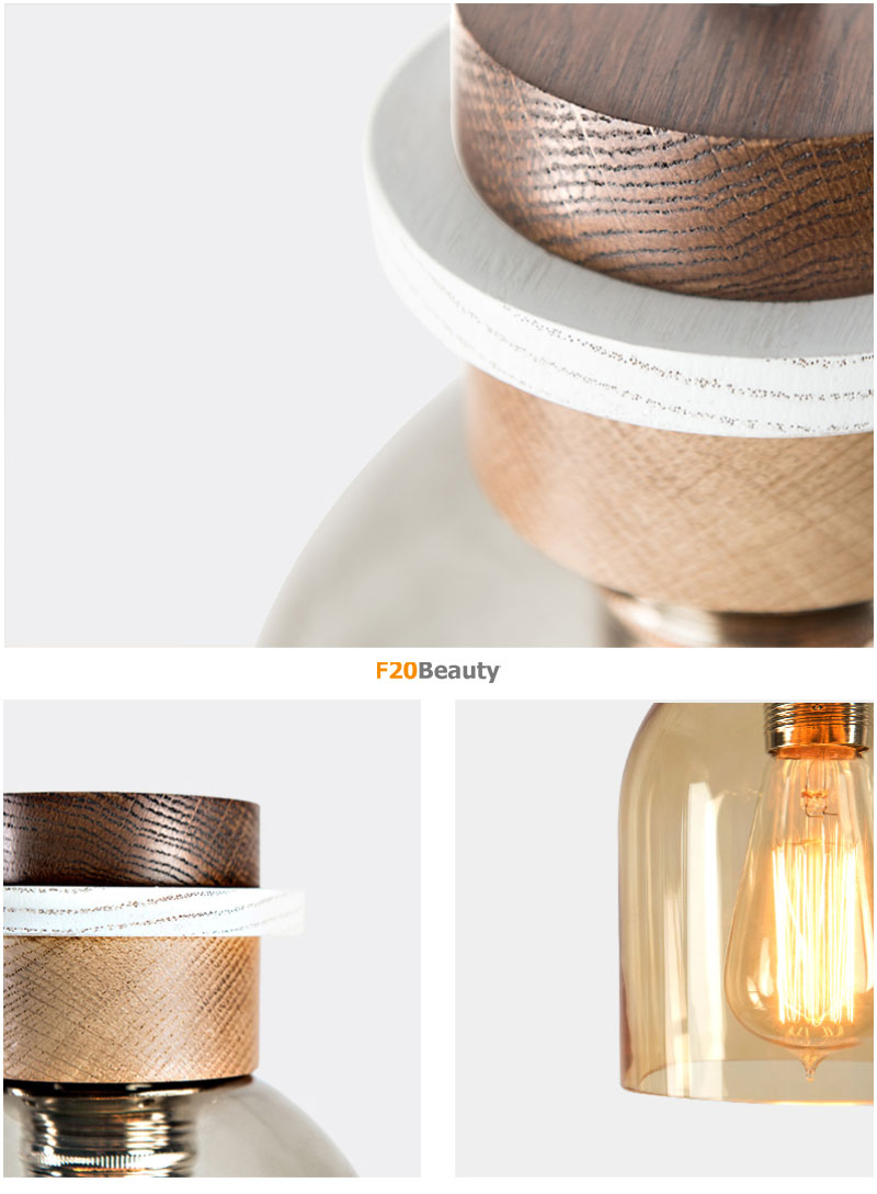 Đèn thủy tinh thả trần