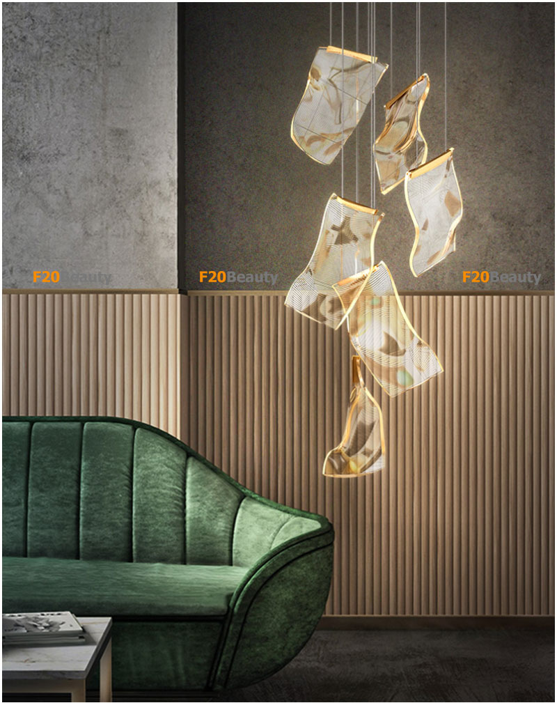 Đèn thả pha lê cao cấp