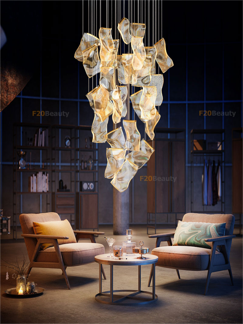 Đèn thả pha lê cao cấp