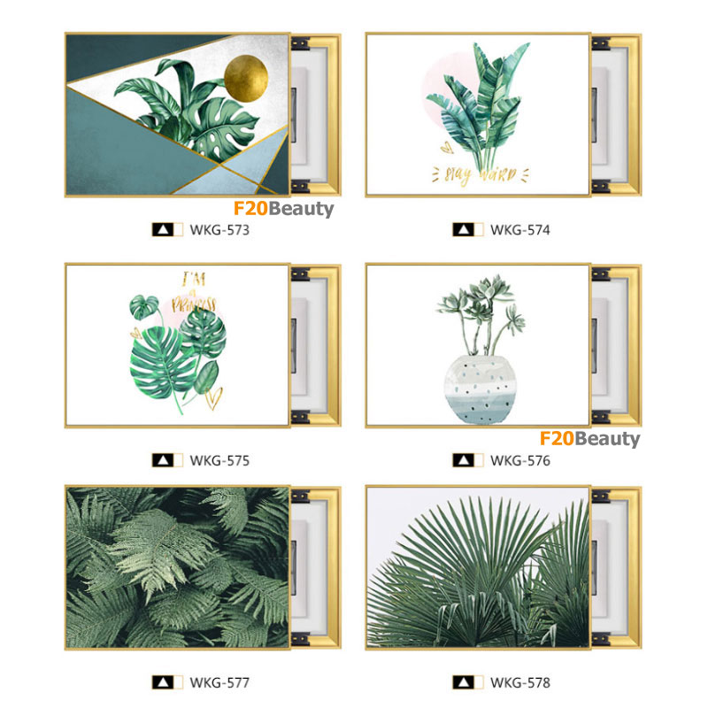 Các mẫu tranh che ổ điện taplo in canvas 1