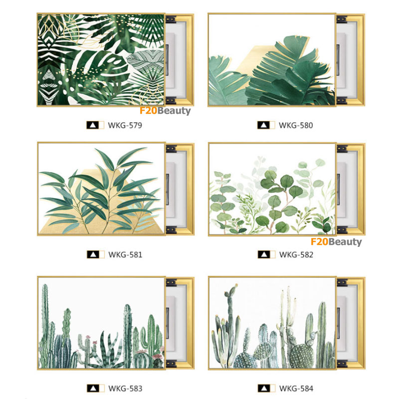 Các mẫu tranh che ổ điện taplo in canvas 2