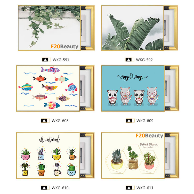 Các mẫu tranh che ổ điện taplo in canvas 5