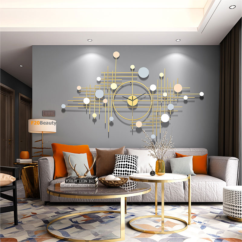 Đồng hồ treo tường nghệ thuật Art Iron