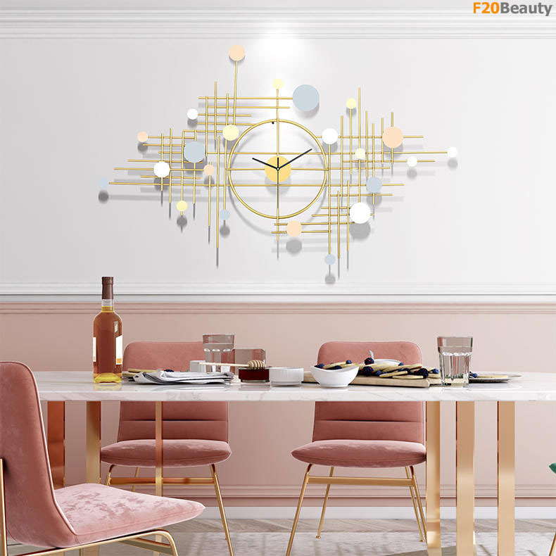 Đồng hồ treo tường cao cấp phong cách hiện đại