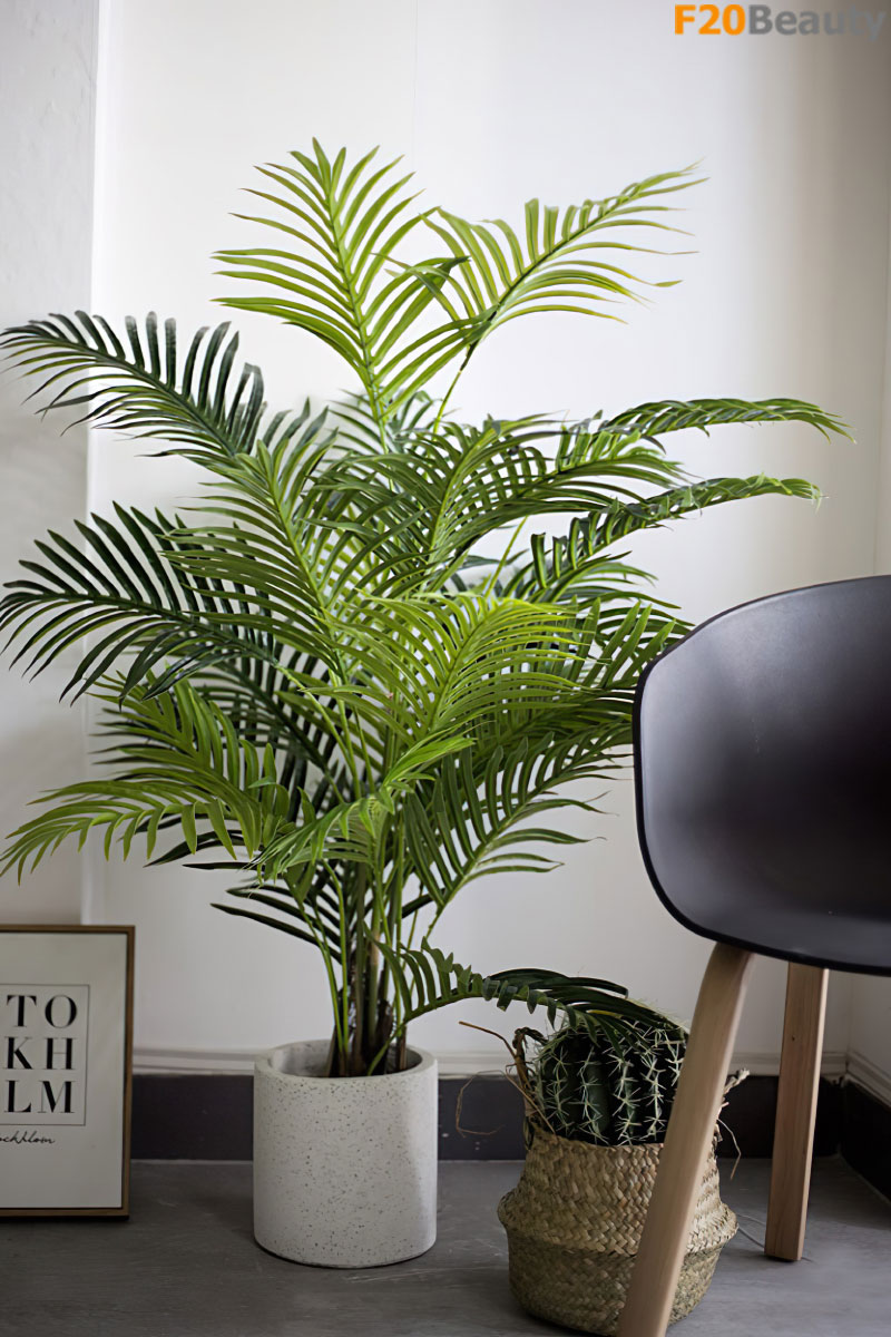 Cây dừa cảnh giả cao 120cm