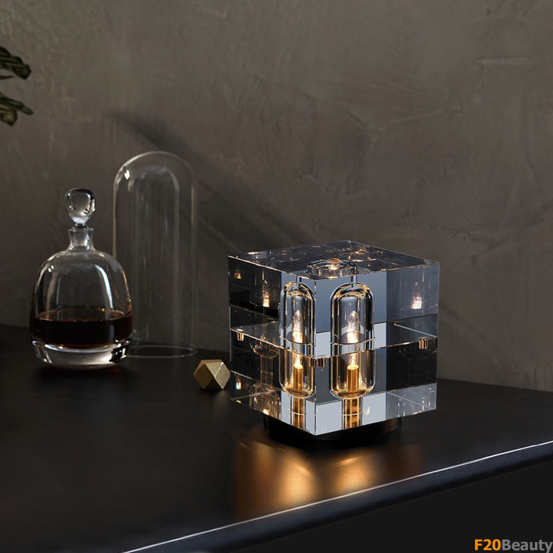 Đèn bàn Crystal Square