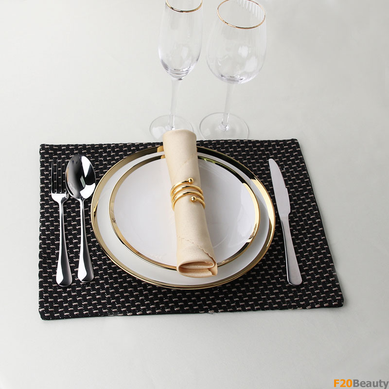 Vòng luồn khăn ăn xoắn ốc