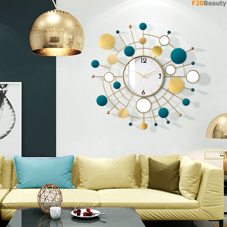 Đồng hồ treo tường bầu trời đầy sao