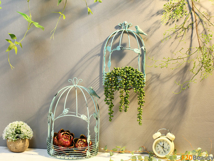 Lồng chim treo tường Bird Cage Retro