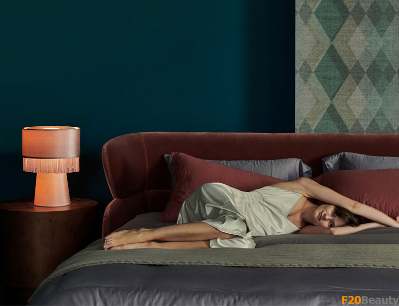 Đèn bàn thân vải kiểu Brazil